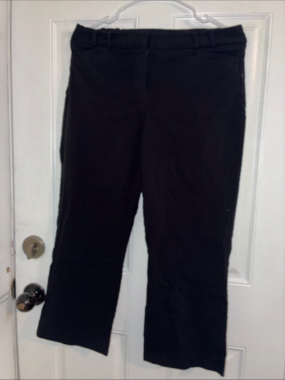 Classic Black Women's Straight Leg Pants